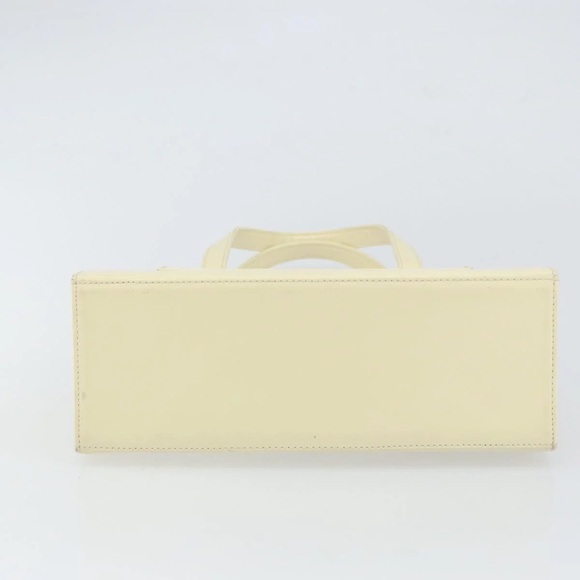 Yves Saint Laurent Cream Leather Hand Bag - Picture 5 of 12